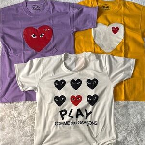 Comme des Garçons Play Heart T-Shirts